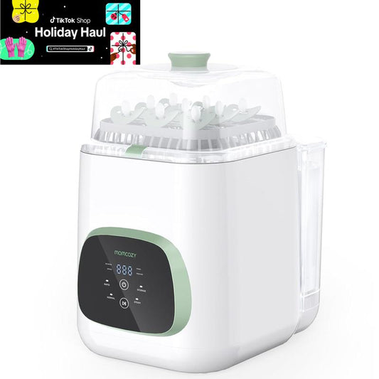 Momcozy Kleanpal Pro Baby Bottle Washer - Sterilizer & Dryer Combo for Easy Cleaning - Bottle Washer Machine for All Bottles, Pump Parts & Baby Item Care - save Time & Effort