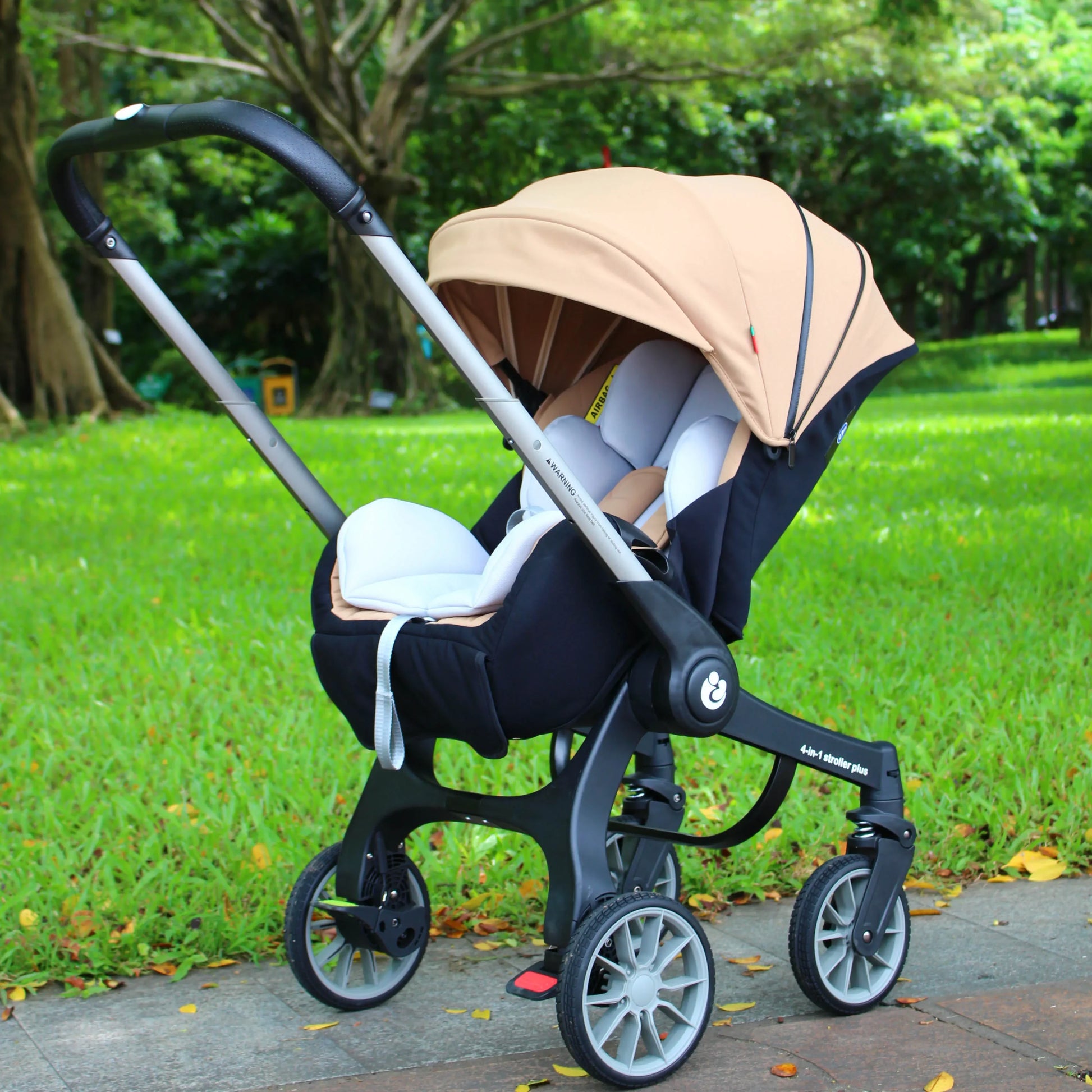 Baby Stroller 4In1 Multifunctional Newborn Baby Stroller 3In1 Foldable Basket Type Seat